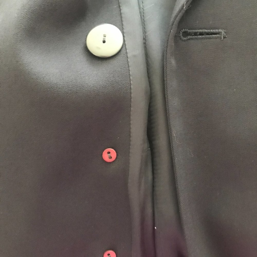 Women's Navy Blazer with Crest by Ellen Tracy - Picture 7 of 9